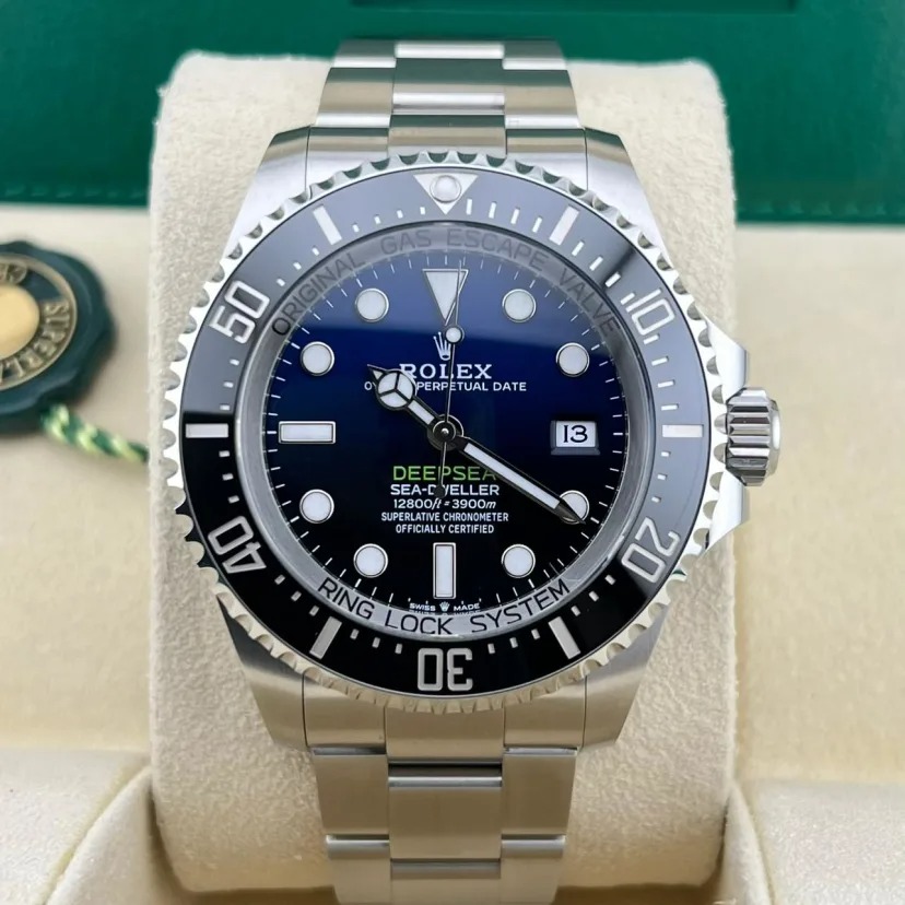 ETA025- Rolex Sea-Dweller Deepsea D-Blue James Cameron 126660 3135