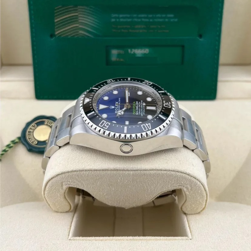 ETA025- Rolex Sea-Dweller Deepsea D-Blue James Cameron 126660 3135