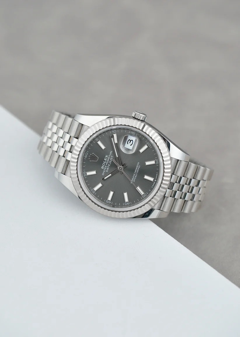 ETA066- Rolex Datejust Rhodium 126334 3235