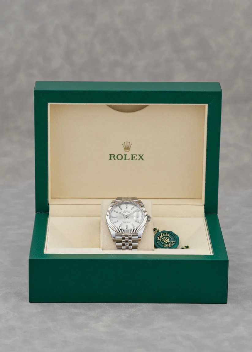 ETA068- Rolex Datejust Silver 126334 3235